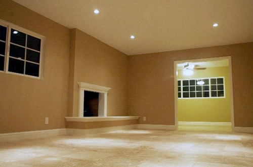 Empty Family Room